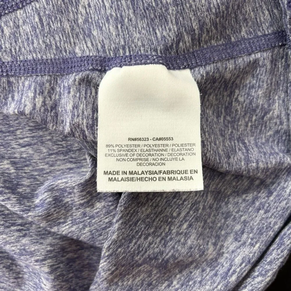 Nike purple Fri-fit‎ half zip running pullover woman’s size M